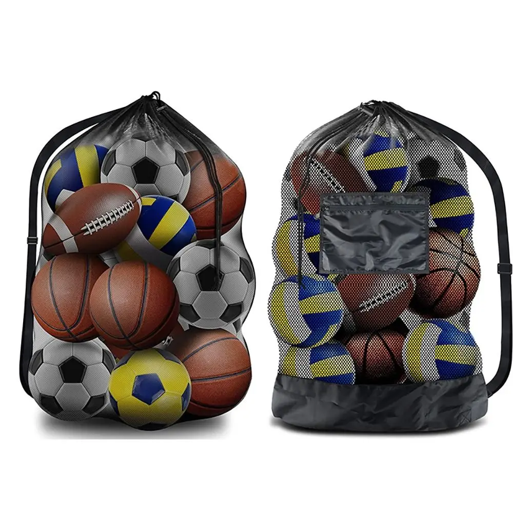 

Soccer Volleyball Sports Ball Bag Football Soccer Swimming Gear Bag Storage Pouch Adjustable Drawstring Basketball Backpack