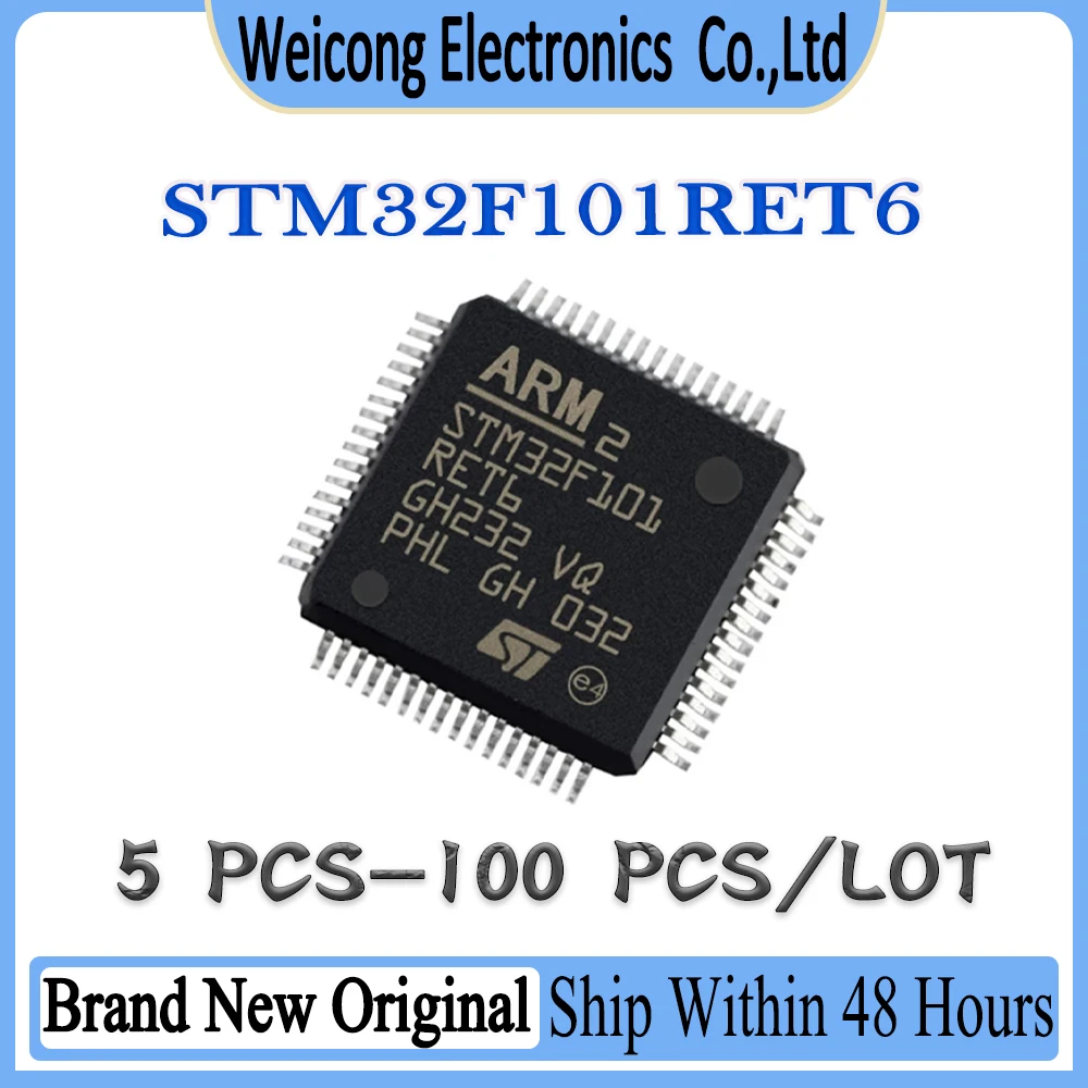 

STM32F101RET6 STM32F101RET STM32F101RE STM32F101R STM32F101 STM32F STM32 STM New Original IC MCU Chip LQFP-64