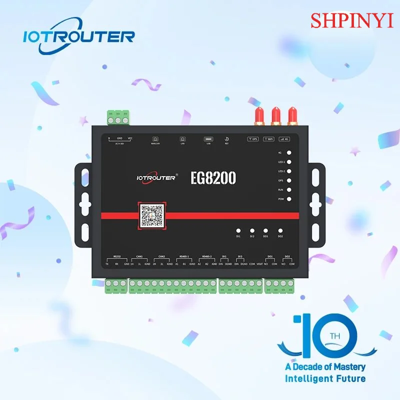 بوابة جهاز 4G IoT Modbus Node RED Io الذكية لتوصيل PLC ومنتجات شبكات الاتصالات بوابة IOT Plc