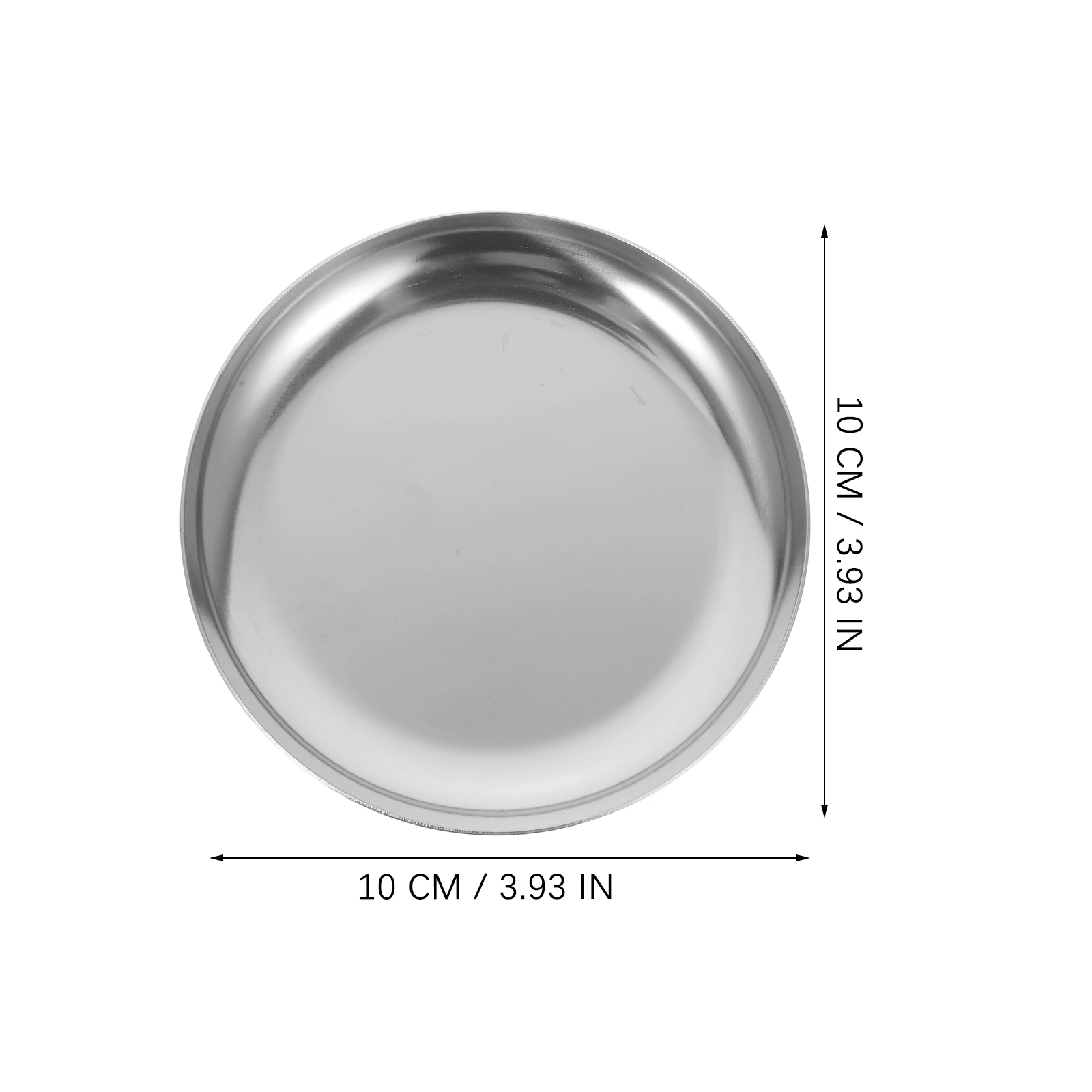 

Metal Round Jewelry Tray Bowl Silver Ring Holder Storage Plate for Organizer Nordic Style Home Decor Accessories Box Easy