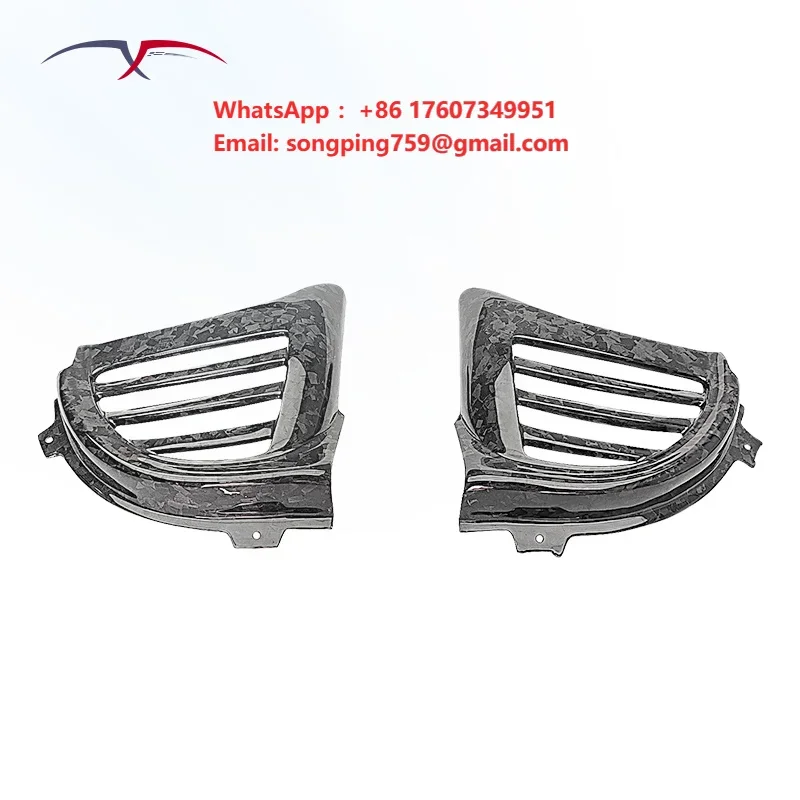 Car Body Kit Modification MSY Style Carbon Fiber Front Fender Vent Decoration Suitable for Aston Martin DB11