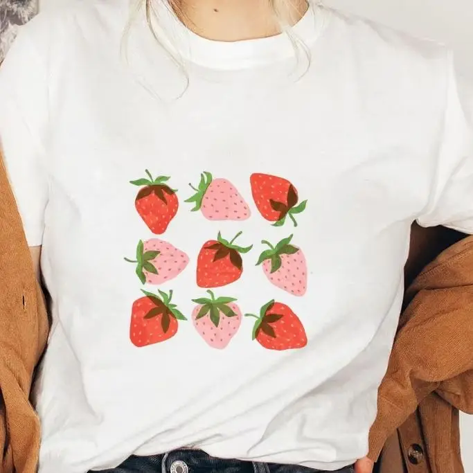 

Y2K Street Style Cotton Tee Women Vintage Print Lightweight Gym Lounge Everyday Comfy Top