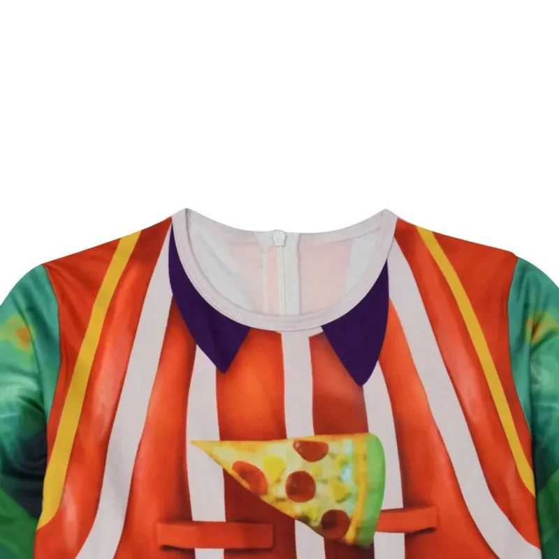 Body per bambini Ragazzi Ragazze Tema horror Costume di Halloween Carnevale per bambini Zucca Abbigliamento attillato Festa di compleanno Fantasia Jumpsu MN3