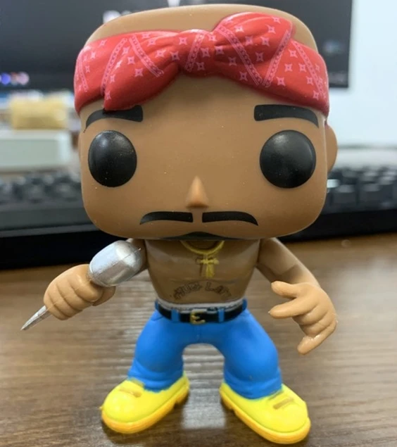 Funko POP 2 Tupac Tupac Shakur 158# Tupac Shakur Tupac 19# Action