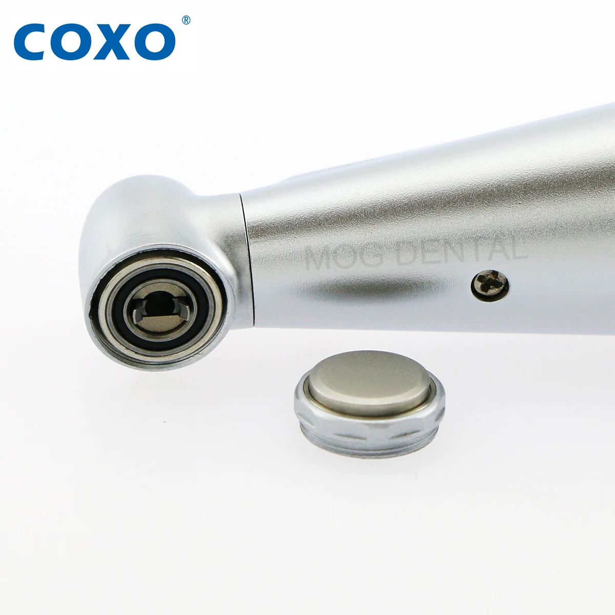 COXO yusent Dental kecepatan rendah Handpiece 1:1 LED kontra sudut Handpiece CX235-1E Internal Water Spray Fit NSK KAVO