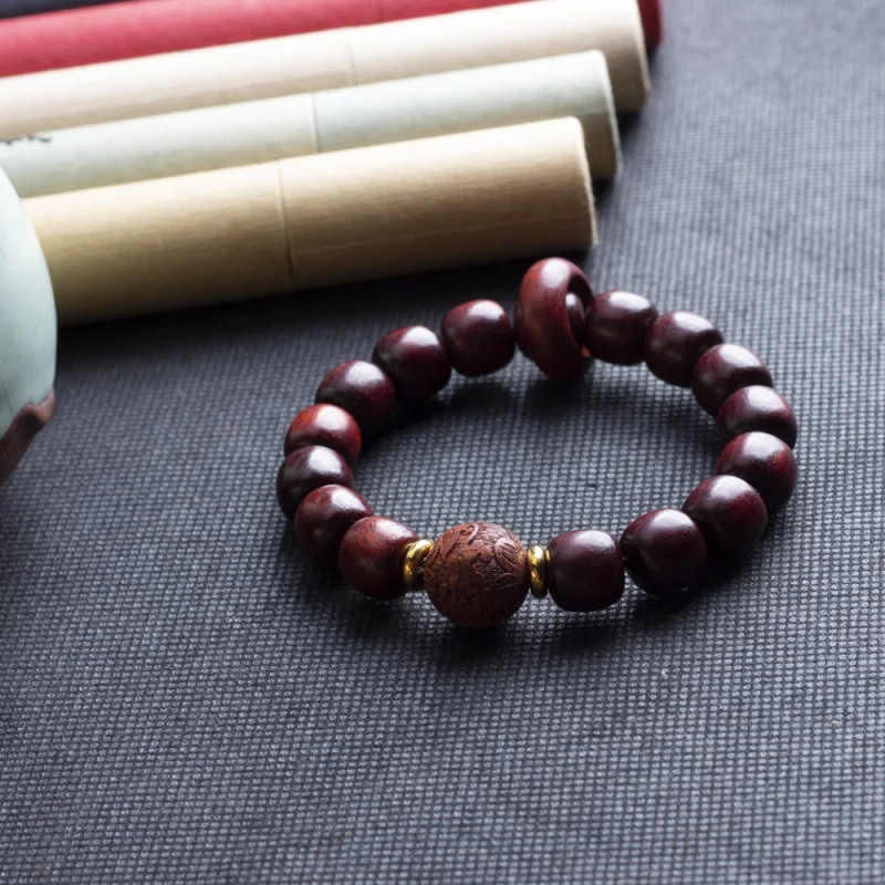 Mukula Flexible Ring Buddha Beads Bracelet Men and Women Bracelet Travel Scenic Spot Live TikTok Supply Wholesale Handheld Praye