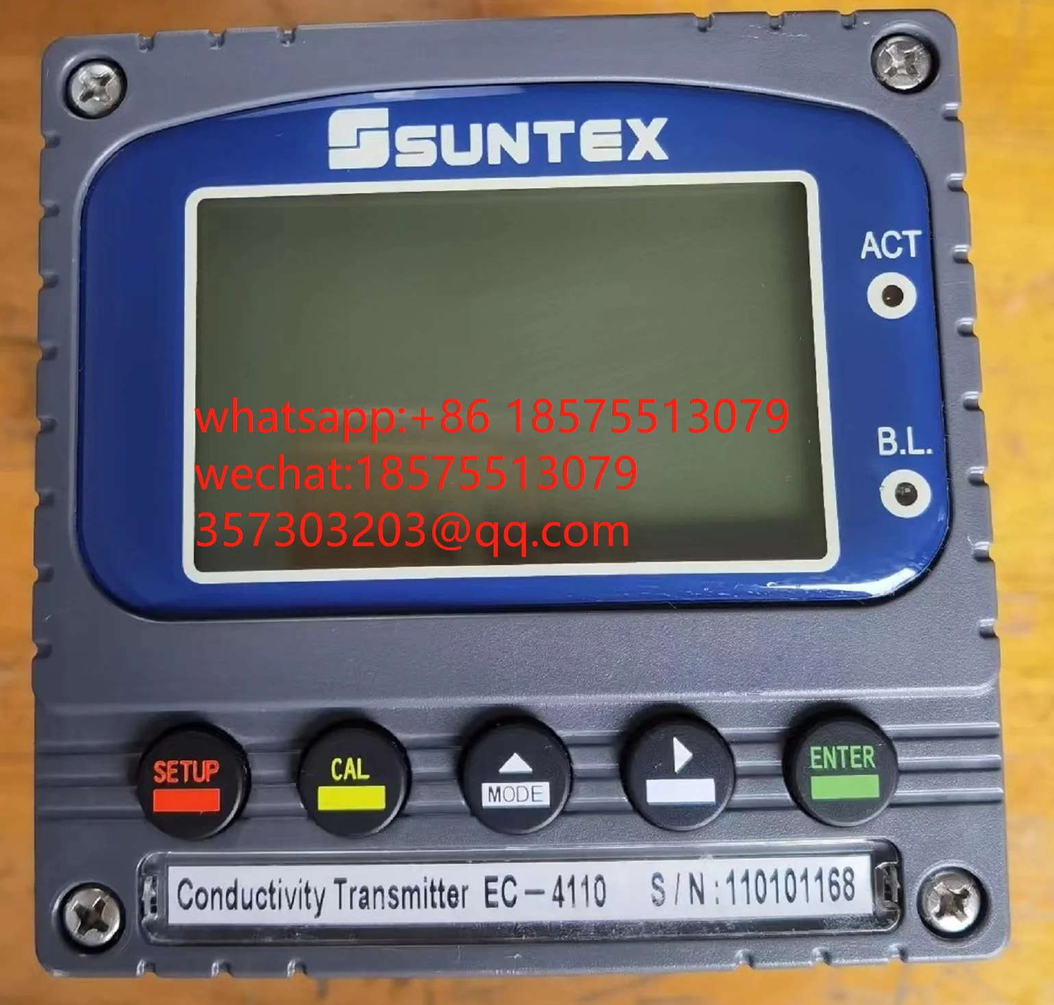 

For SUNTEX EC-4110 Intelligent Conductivity/Resistivity Transmitter EC4110 1 Piece