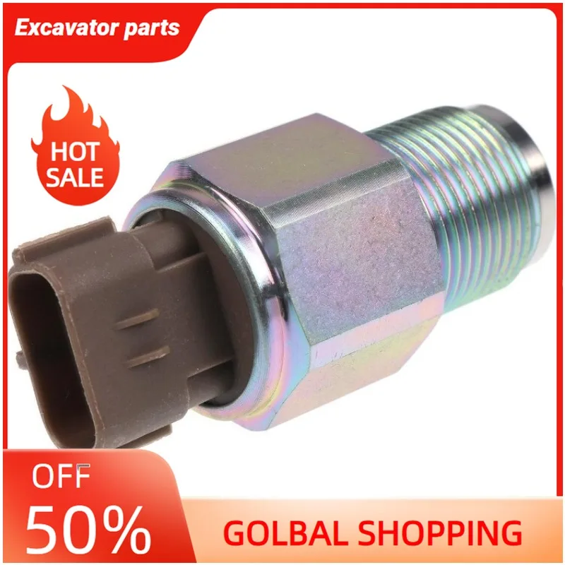 Sensor de pressão do trilho de combustível ND499000-6160 para Isuzu 6HK1 6UZ1 Komatsu D155A-6R