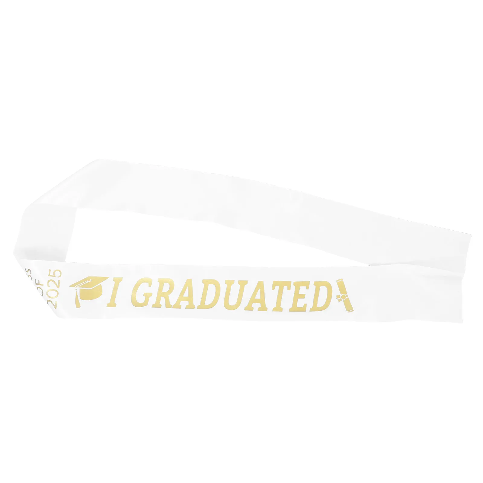 

2025 Graduation Sash Stylish Comfortable Easy Clean Versatile Party Sash for Graduation Ceremony Birthday Gathering Senior Kids
