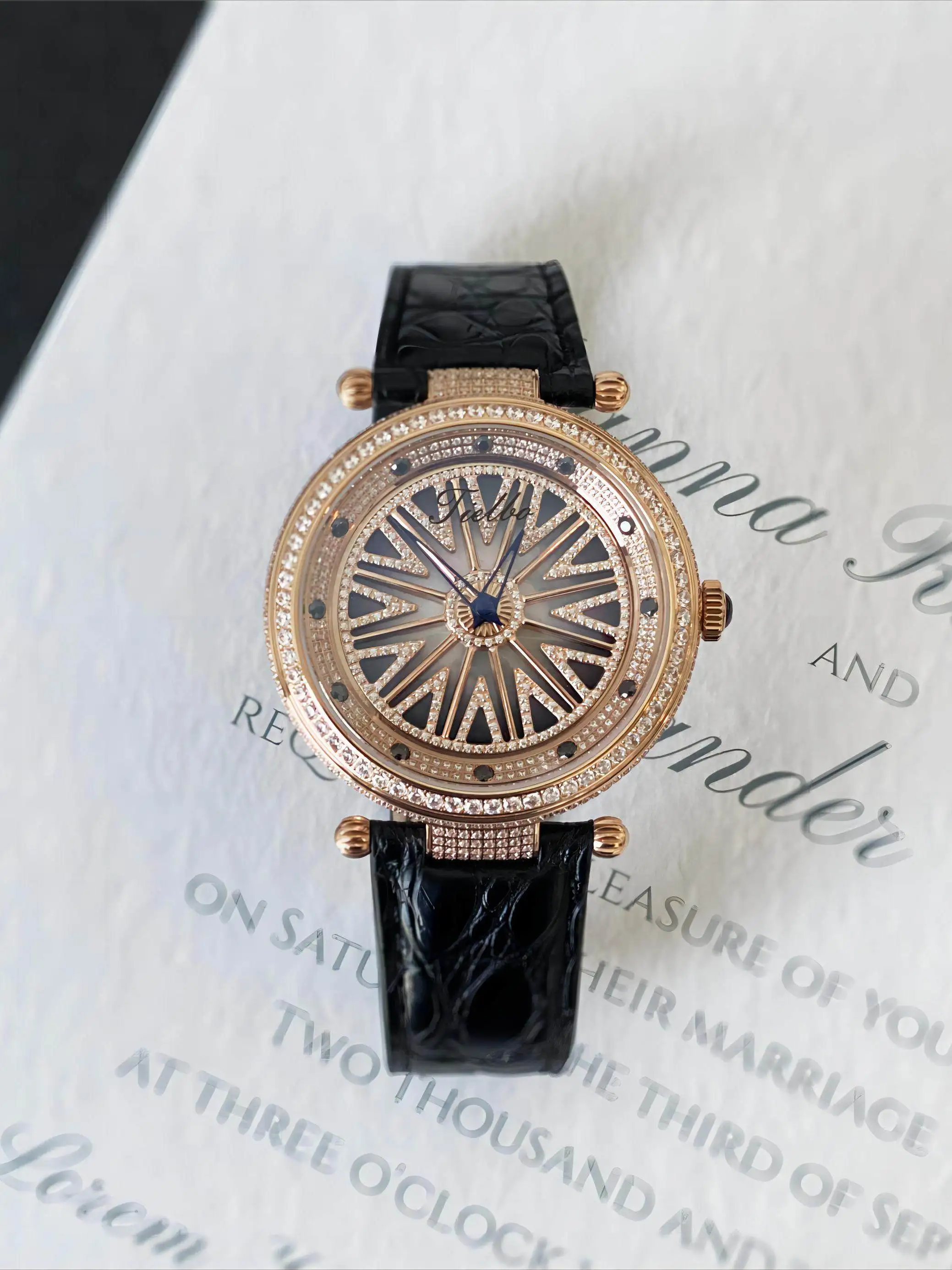 127 High-end Fashion Luxury Temperament Leather Swiss Quartz Trend Watch