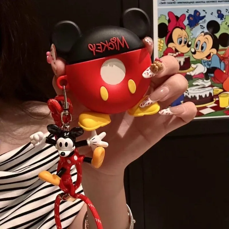 New Mickey cartoon animation suitable for Freebuds clip protective cover freebuds6i/5i/se2 earphone shell pro3 birthday gift