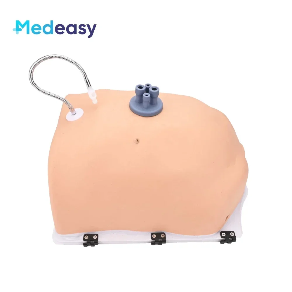 Abdominal full skin simulation, abdominal trainer with instruments,abdominal training simulator