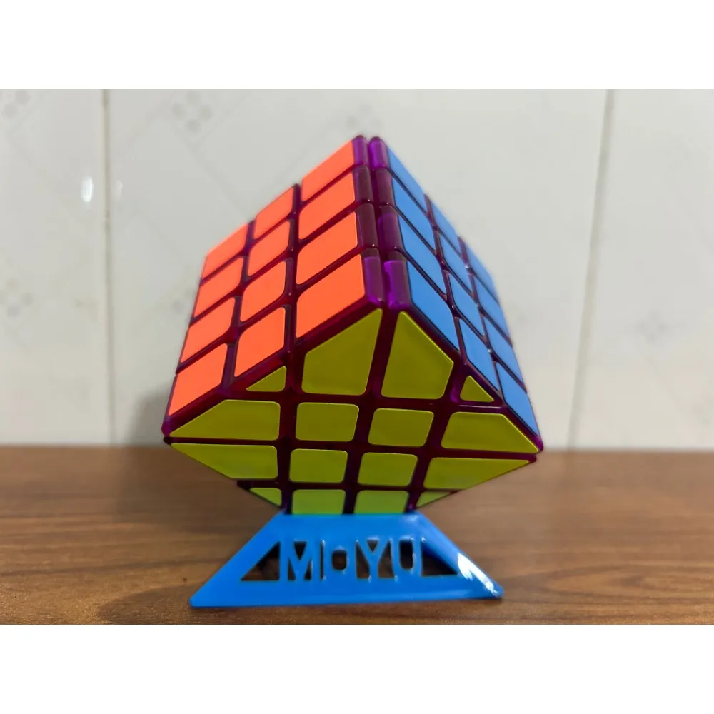 MoYu Limited Edition Cube Fisher 4x4 Cube Windmill 3x3 Magic Cube Stickerless Puzzle Cubes giocattoli educativi a velocità professionale