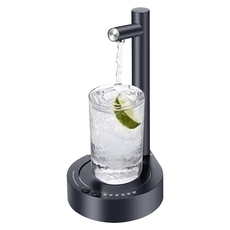 A02M-For Home, Office, Camping, Outdoor Portable Small Desktop Water Dispenser Electric Water Pump For 5 Gallon Jug