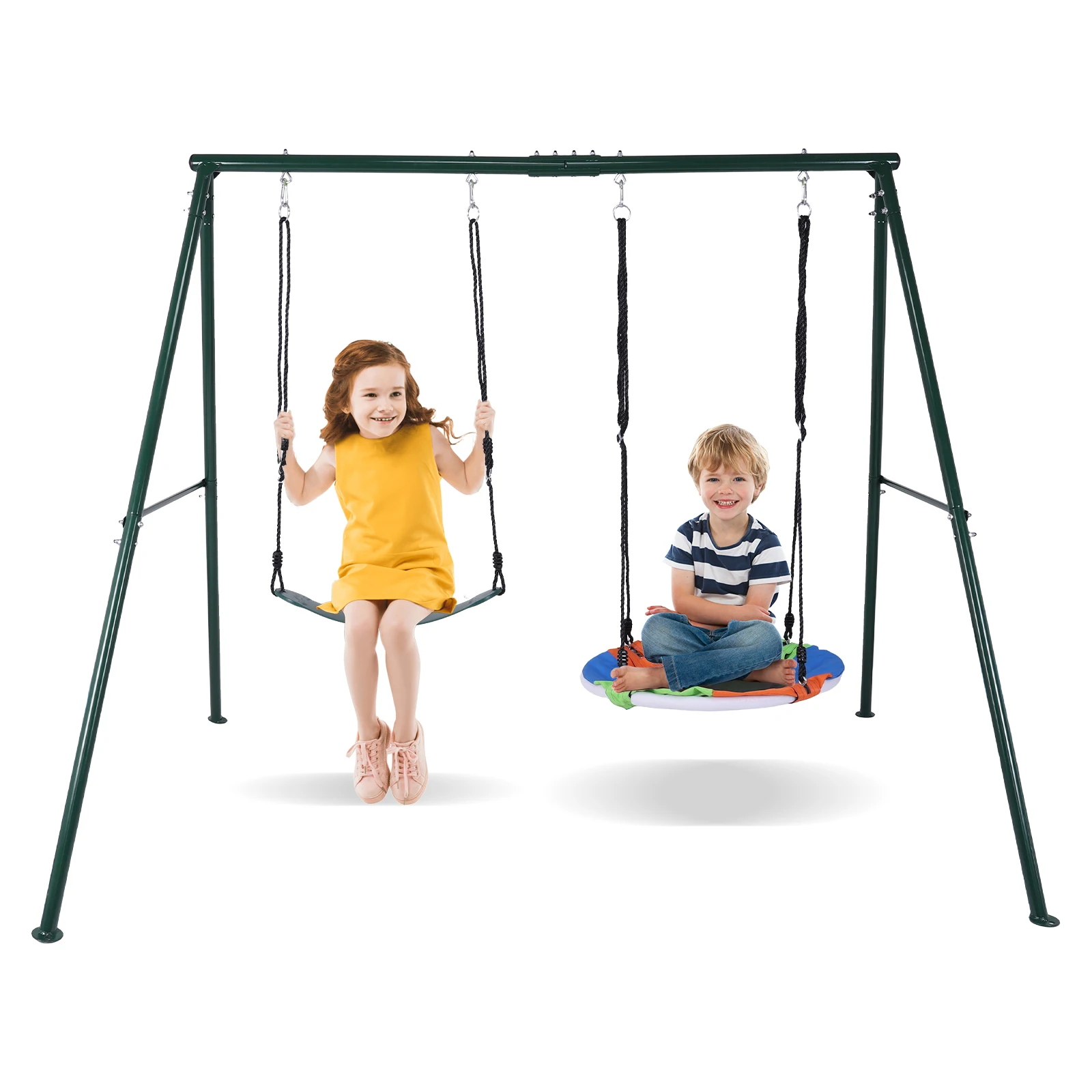 Multi-Purpose Swing Frame Wear Resist Triangular Frame Hammock Rack Multi-Purpose for Universal Swing Soft Board Swing