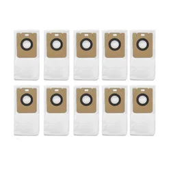 10Pcs Dust Bags for Xiaomi Dreame Bot D10 Plus RLS3D Vacuum Cleaner Spare Parts Accessories