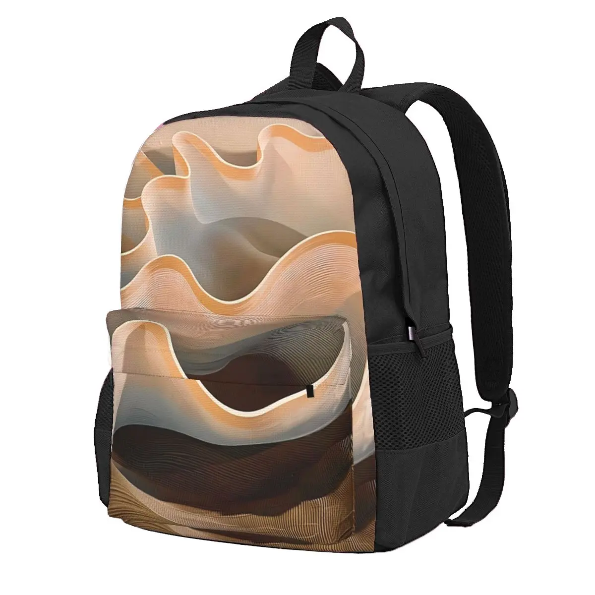 

Abstract Desert Landscape Student Backpack School Bag Hiking Travel Daypack for Men Women Fashion Bookbag Shoulder Bags
