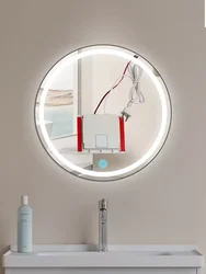 One-button 24W/36W smart bathroom mirror touch dimming switch with built-in driver power supply DC12V