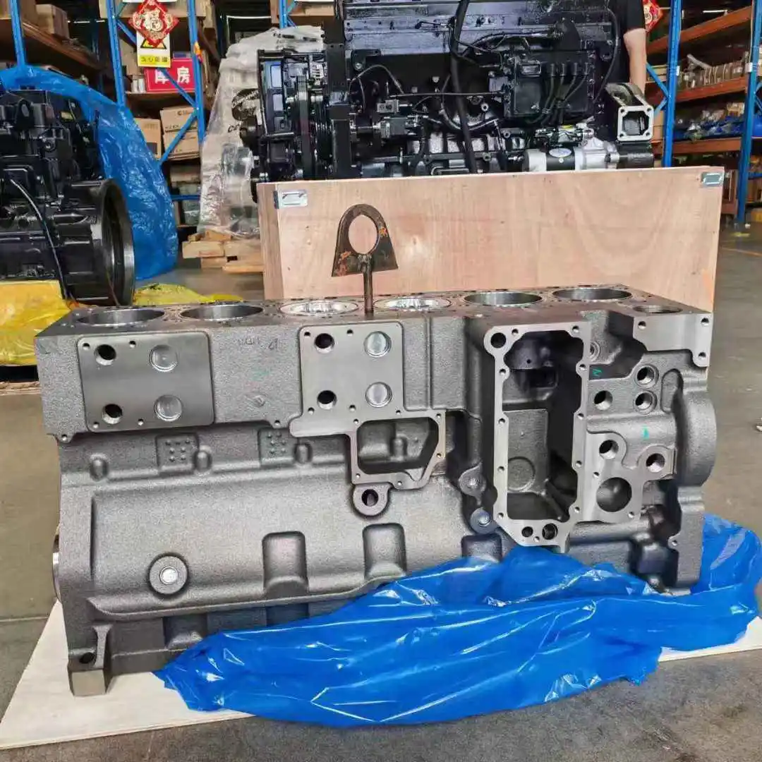 6D114 Cylinder Block Compact Design With Excellent Sealing Suitable For Komatsu 6D114 Engine Construction Machinery Parts