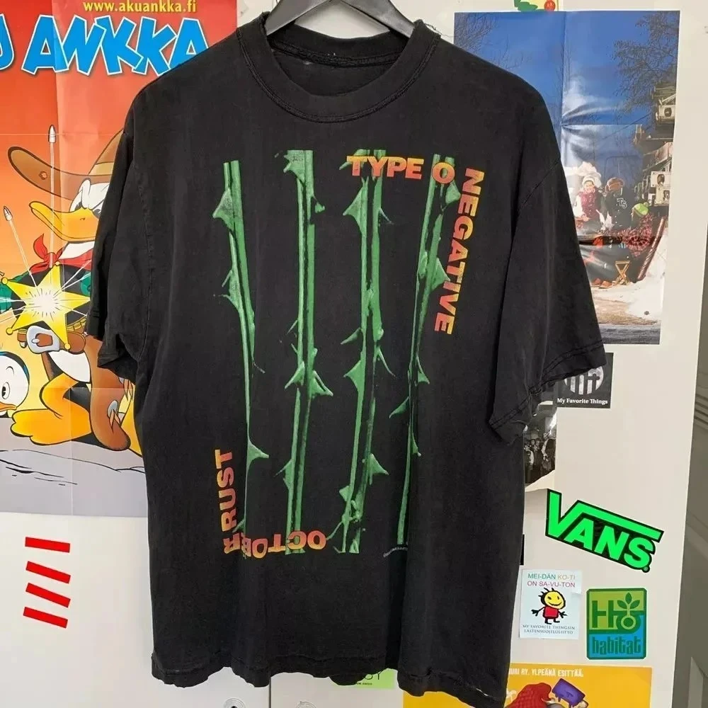 Type O Negative Band Basic Style Casual T-shirt Luxury Band Brand for Men and Women