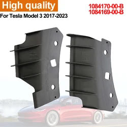 1 Pair car Front Bumper Bracket Water Tank Frame Support bar inner holder For Tesla Model 3 2017-2023 1084170-00-B 1084169-00-B