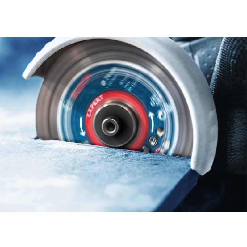 Bosch 2608900652   Disque de coupe diamant en céramique dur, Expert professionnel, 76mm, pour carreaux durs, pierre, Mini meuleuse d'angle, accessoires