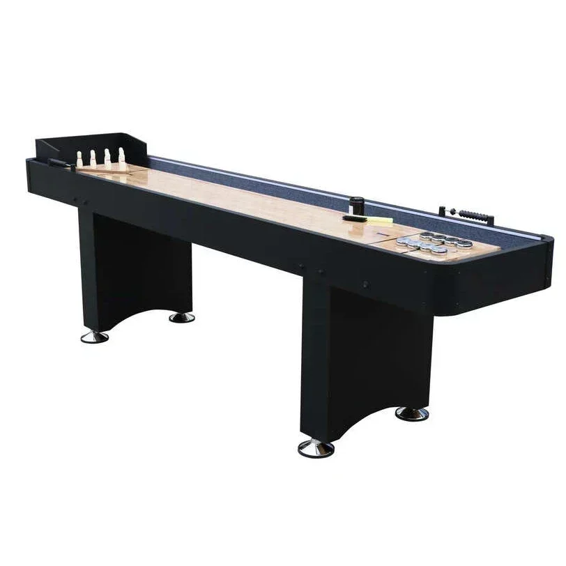 

Shuffleboard Table With LED Inside The Top Rail