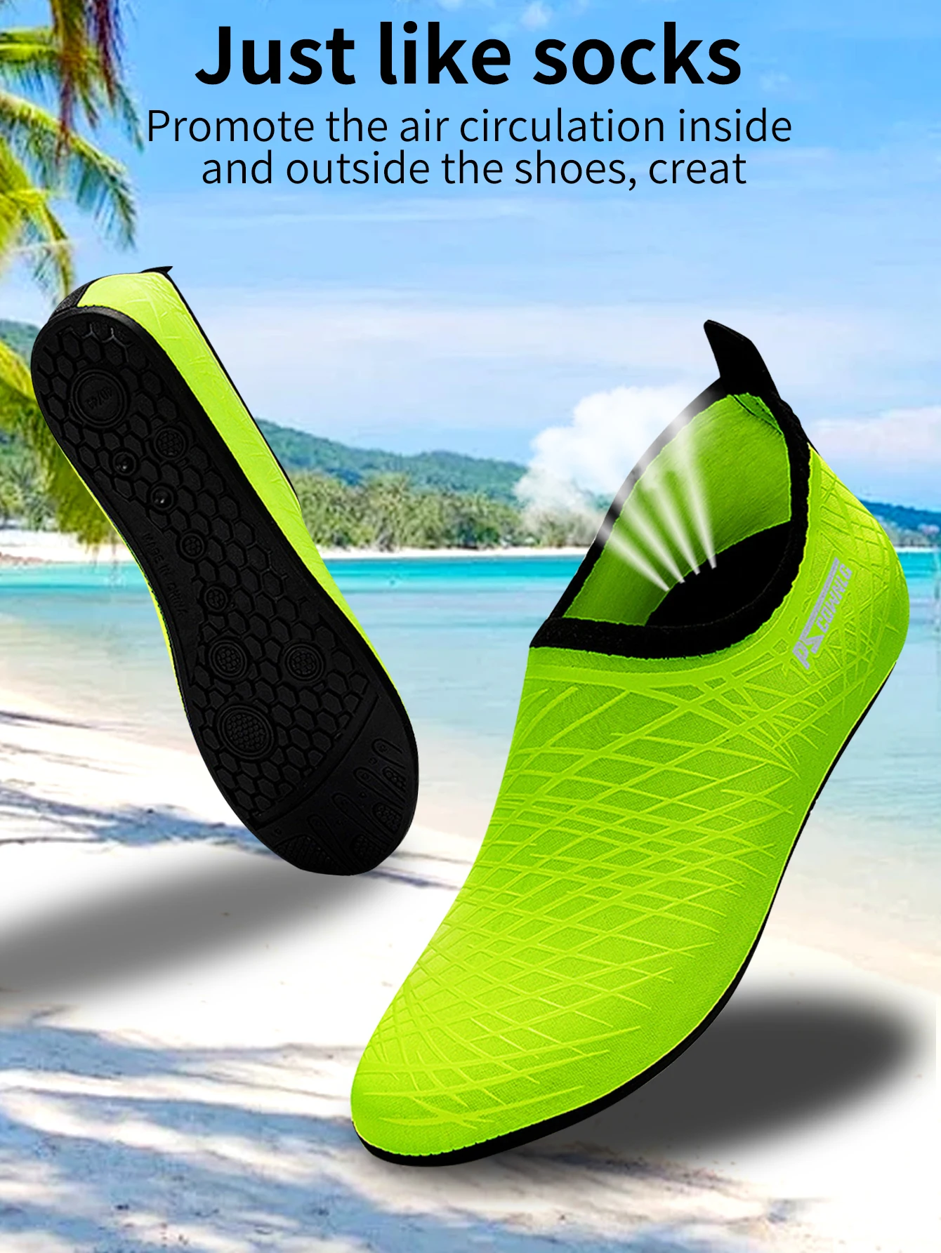 Männer Frauen Tauchen Schuhe Strand Schwimmen Wasser Sport Sneaker Fitness Tanz Schwimmen Surfen Schnorcheln Schuh – Detail 4