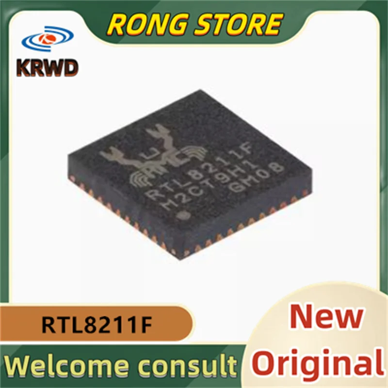 5pcs RTL8211F  New Original RTL8211F-CG RTL8211 QFN-40