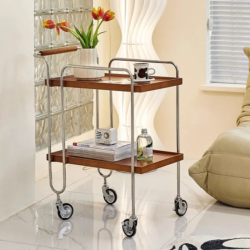 

Drink Medical Salon Trolley Auxiliary Tool Tea Workshop Salon Trolley Rolling Dressing Trolley Beauty Salon Beauty Furniture