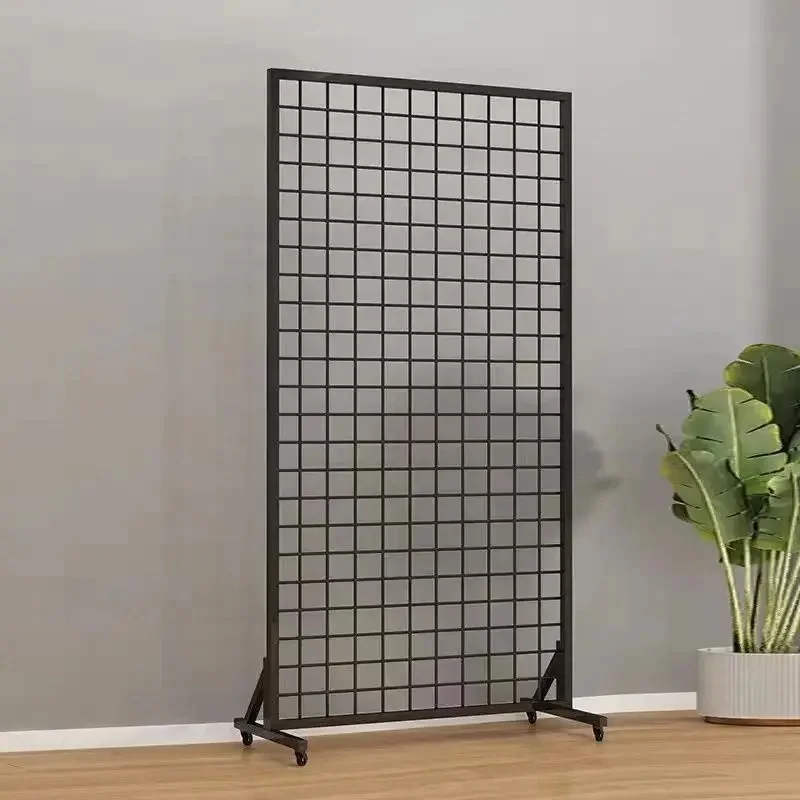 SucceBuy Heavy Duty Double Side Gridwall Display Tower Wire Grid Panel Rack for Art Craft Show Retail Vendor Booth JJ3884
