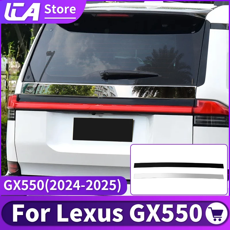 

Для Лексус GX550 GX550h 2024 2025 Задняя дверь Украшение Яркая полоска,For Lexus GX550 Экстерьер Модернизированный Принадлежности Комплект для кузова Модификация Тюнинг