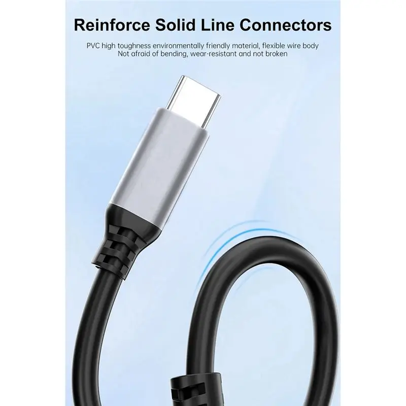 [B24B!】 USB-C To Type C Converter For XREAL Nreal,Switch,Stemdeck,Thunderbird Air Plus,Huawei Vision AR Glass Power Conversion