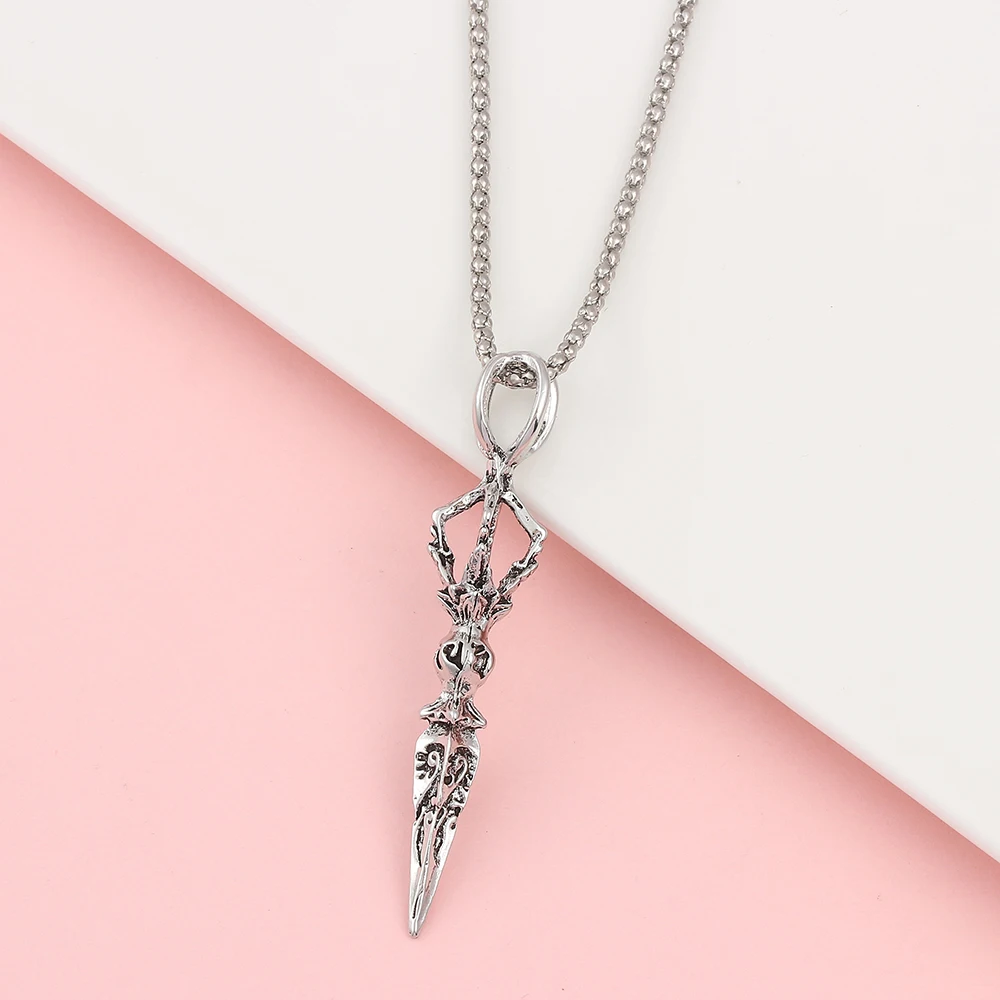 Vintage Punk Style Demon-Subduing Pestle Necklace Personalized Hip Hop Pendant Men's Jewelry view 6