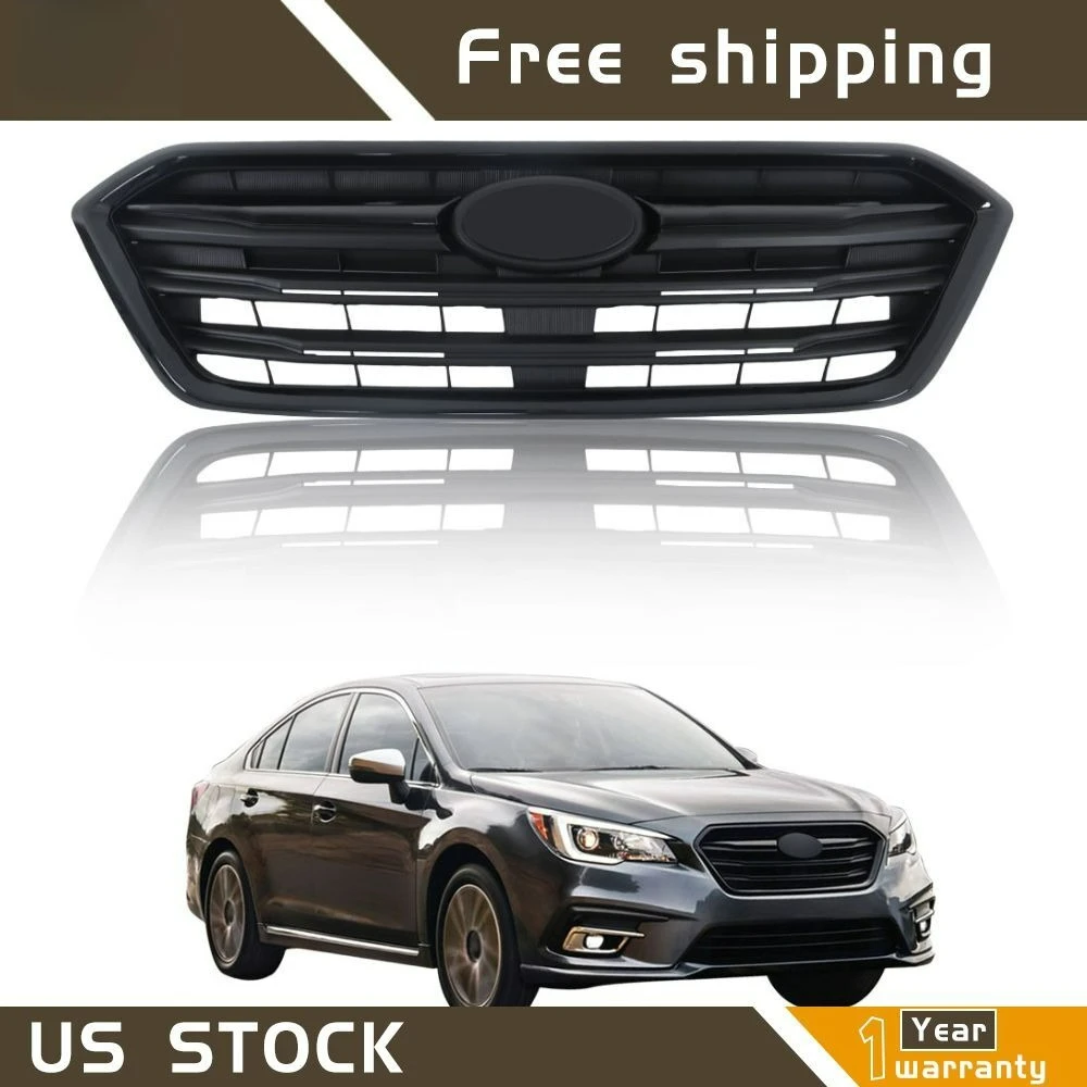 

Front Grille Assembly Blk Trim Direct For Subaru Legacy 2018-2019 Plastic 91121A