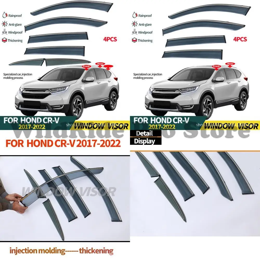 

1 set For HONDA CRV HRV Window Visor for Honda CRV 2017-2022 Rain Shield