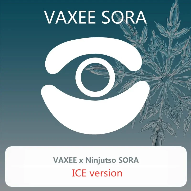 1 Set New Ultraglide Mouse Skates For VAXEE x NINJUTSO SORA Brake Control Speed Silence Feet ICE Version Mice Glides PTFE FeetNE