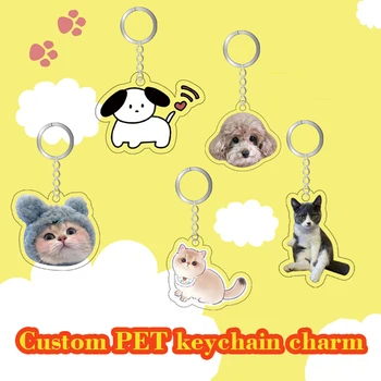 Personalized Keychains Designer Custom Cartoon Llavero Key Chain Photo Customized Anime…