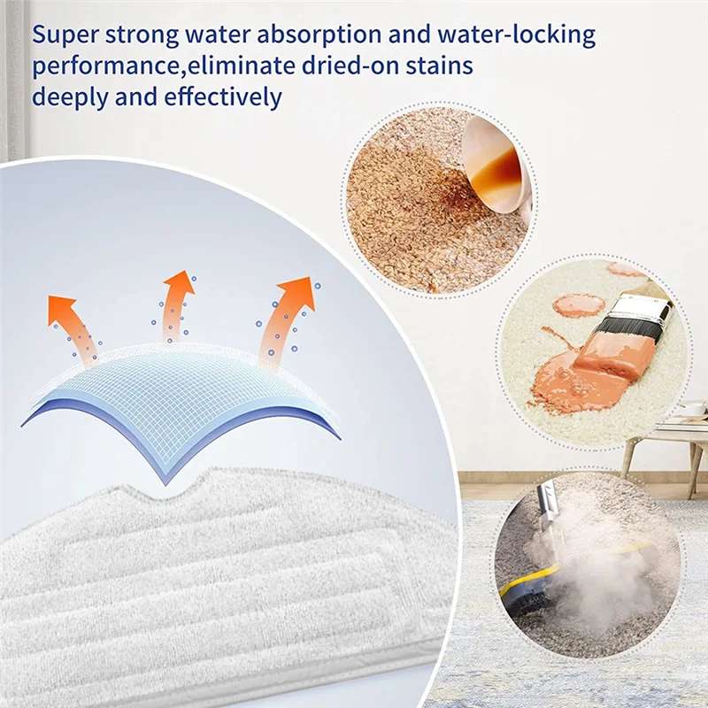 AB43-15PCS Wichtigsten Seite Pinsel Mopp Filter Für Xiaomi Roborock S7 Maxv / Plus / Ultra G10S / G10S Pro Roboter Staubsauger Zubehör