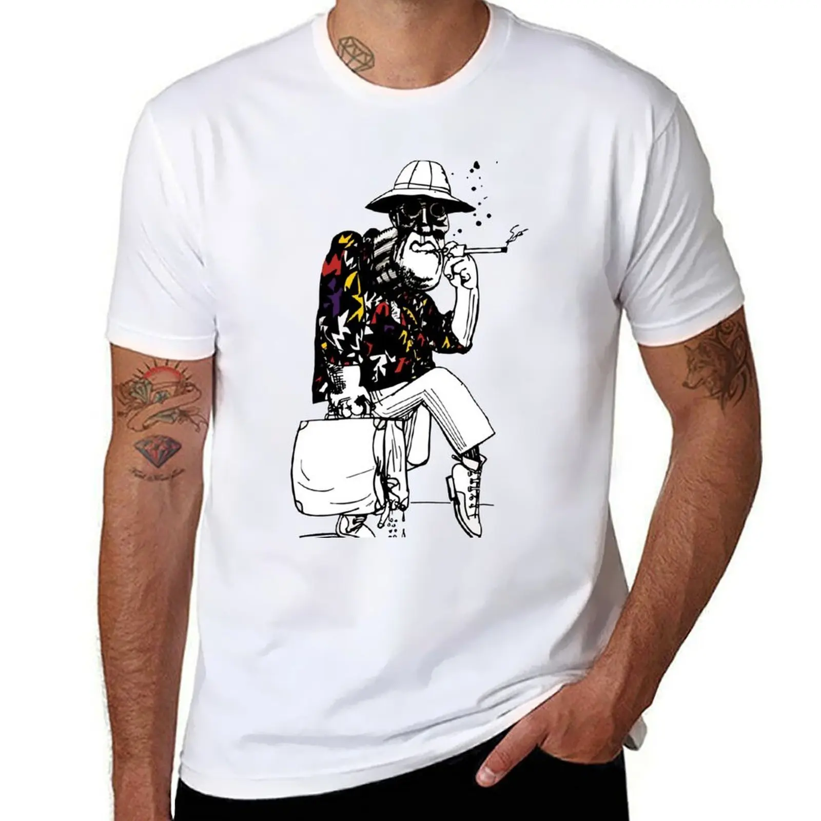 

Fear and Loathing in Las Vegas Art T-Shirt t shirt man cotton man t shirts for men anime t shirts for man T-Shirt