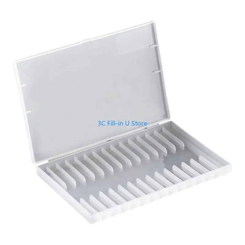 G8TA Fountain Pen Display Case 12 Slots Fountain Pen Organizers Box Light Weight Pen Storage Box Office Supply Management