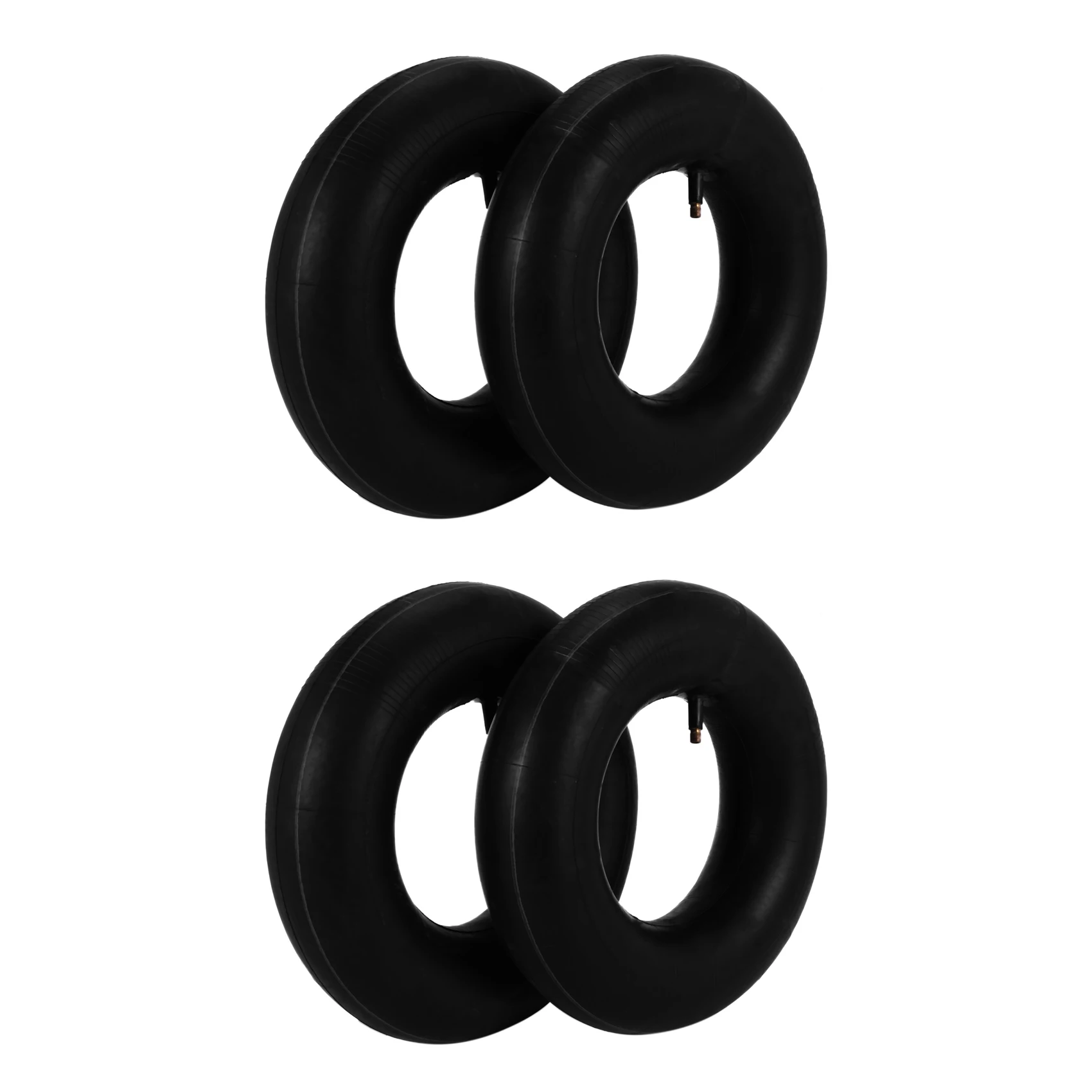 

4 PCS 13 X 5.00-6 Inch Heavy Duty Inner Tube With TR-13 Straight Valve Stem - For Wheelbarrows, Mowers, Hand Trucks