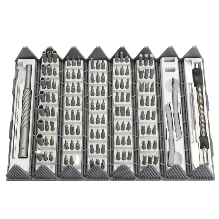 128PCS/Set Screwdriver Kit Magnetic Repair Tool Kit DIY Dismountable Screwdriver Set Mini Tool Case For PC Phone Repair Tool