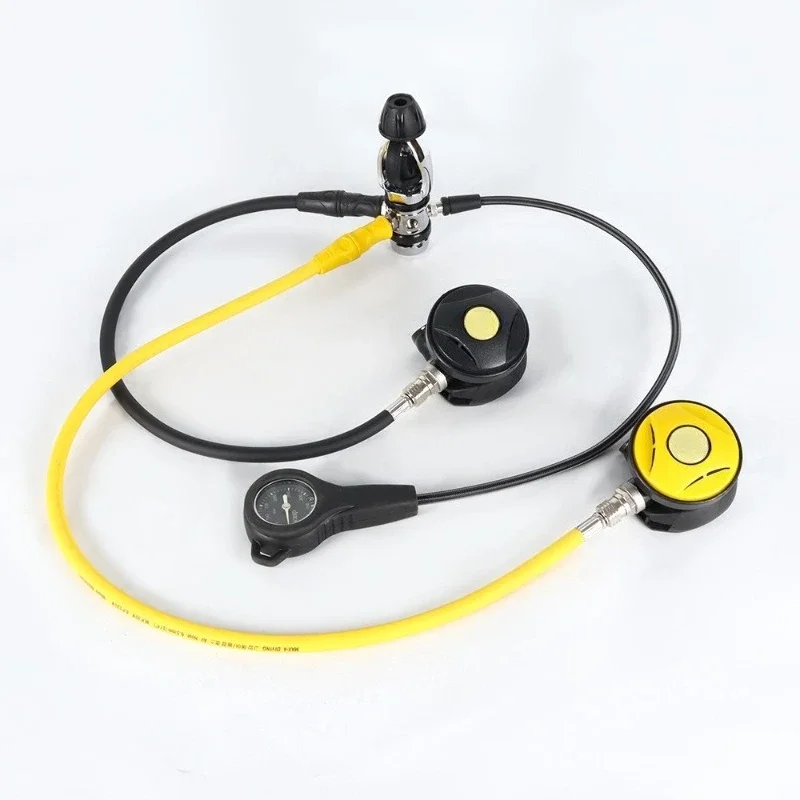 Scuba diving equipment, diving regulator, residual pressure gauge primary pressure reducing valve