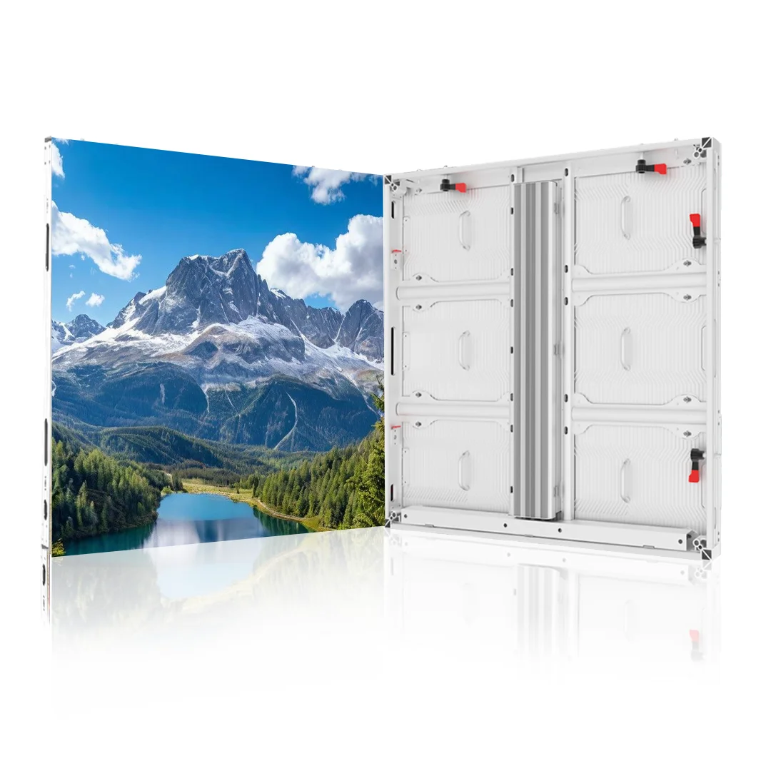 P4 Outdoor Waterproof LED Display 960*960mm Aluminum Cabinet High Contrast 5000:1 for Outdoor Advertising