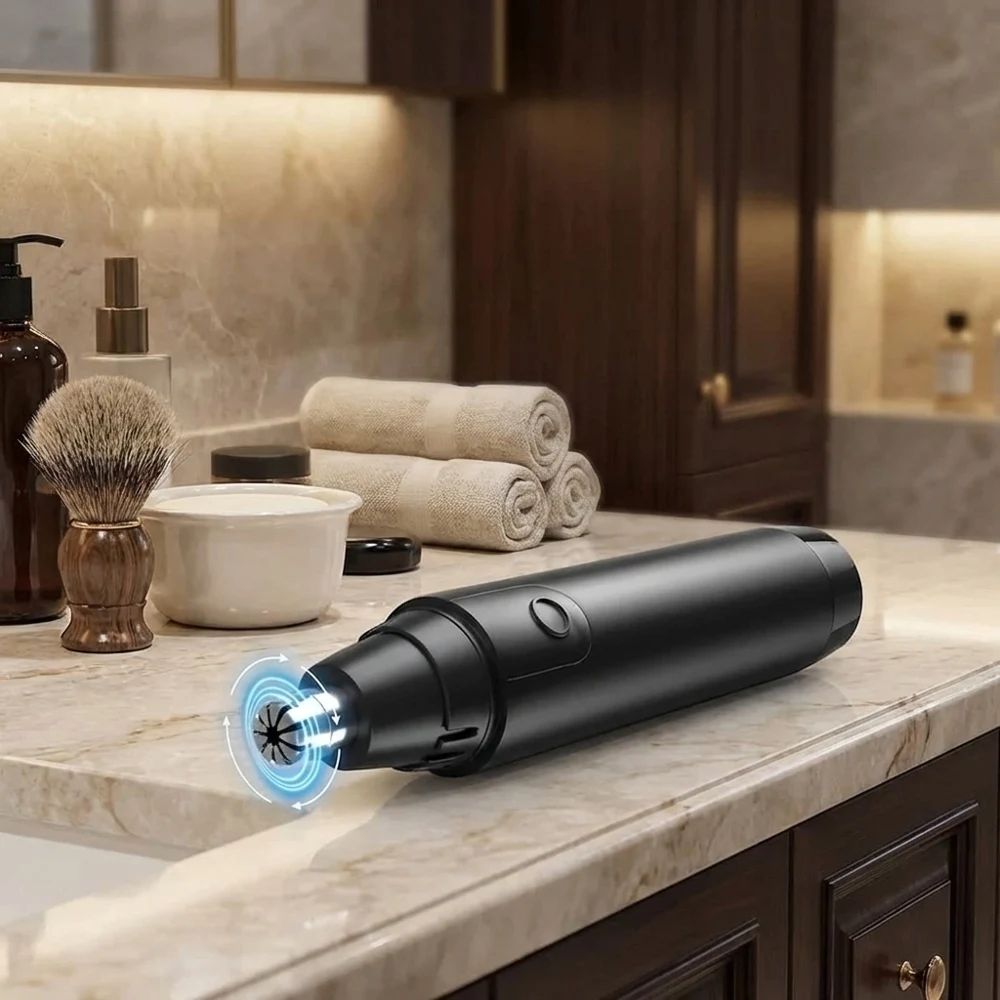 

Multi-functional Electric Trimming Kit Fast Motor Arc Skin Knife Net Nose Hair Trimmer Ear Neck Eyebrow Trimmer Low Noise Fast T