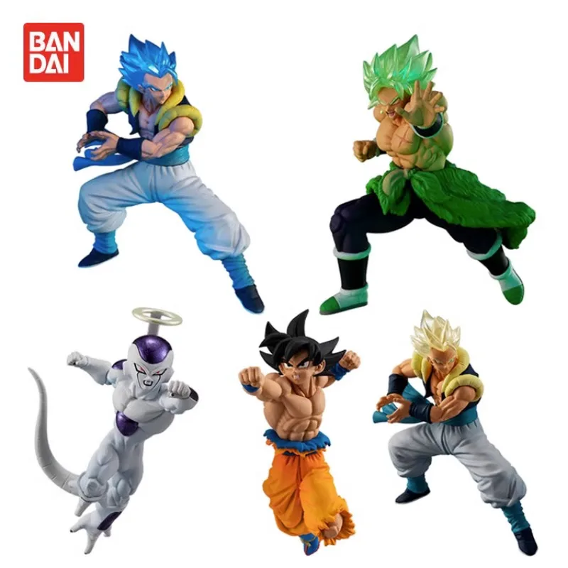 Original Bandai Gashapon Dragon Ball Super SP04/15/16/17/18 Qversion Mini Anime Figure Model Toys Gifts Collection Ornament