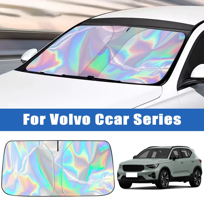 

For Volvo S40 S60 S90 V40 V60 Car Windshield Sunshade Cover Front Window Sun Shade Visor Car Interior Accessories UV Protection