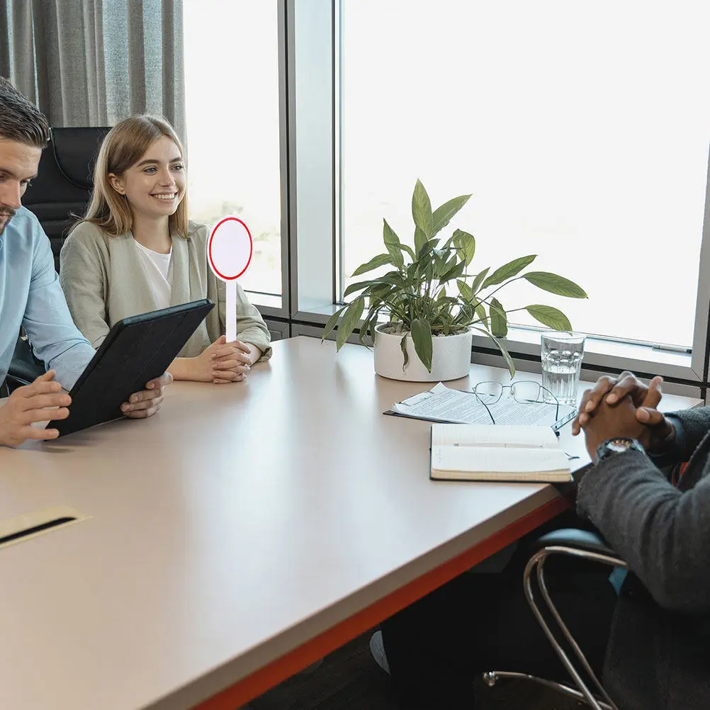 

Набор из 12 односторонних портативных маркерных досок для игр, аукционов, голосований, многоразовые табло для записей