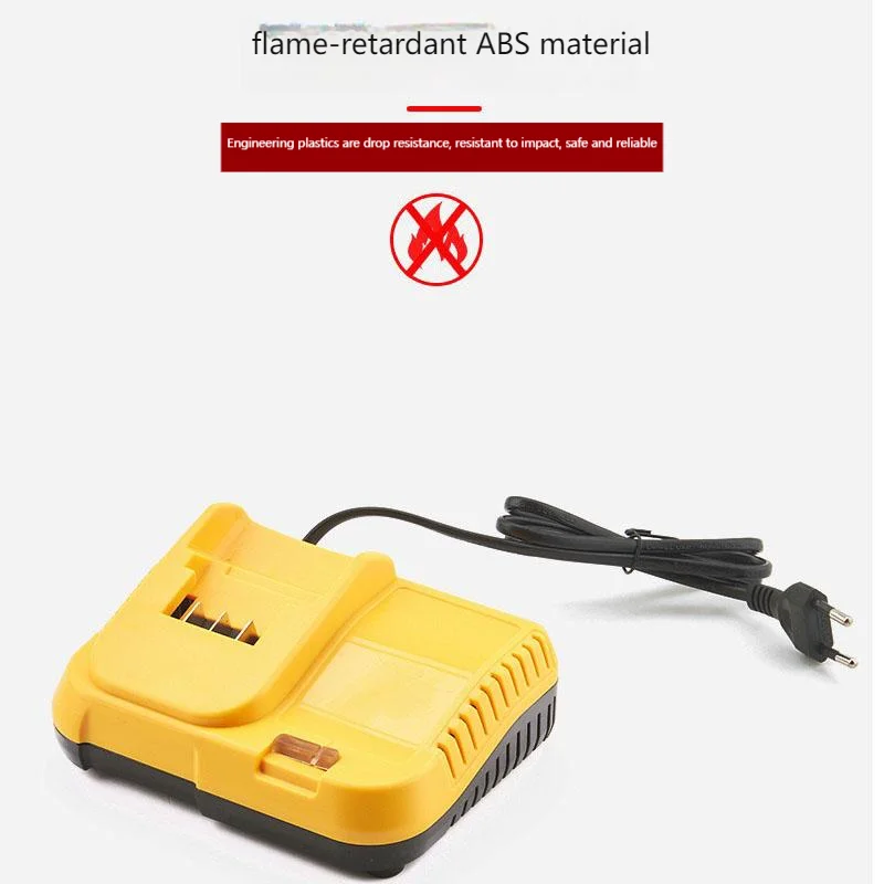 Chargeur de batterie de remplacement adapté pour batterie au Lithium Dewalt 21V 0,5a/DCB200 DCB201 DCB609 DCB182 DCB204, chargeur de batterie US EU